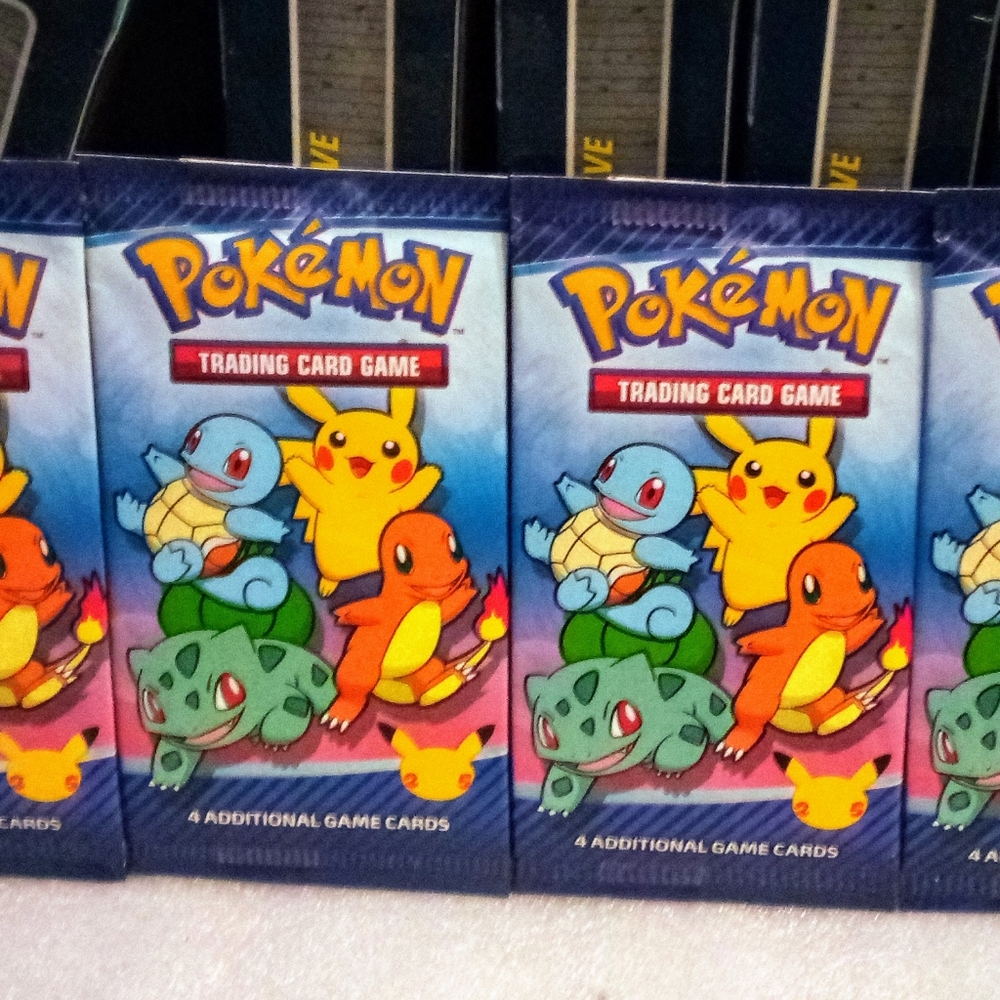 Exclusive McDonald's Pokémon 25 Anniversary Packs
